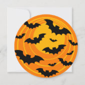 Invitations de costumes d'Halloween sur mesure (Devant)