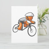 Invitations de course à vélo (Debout devant)