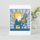 Invitations de course de harnais (Debout devant)