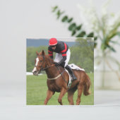 Invitations de courses de chevaux de Turf (Debout devant)