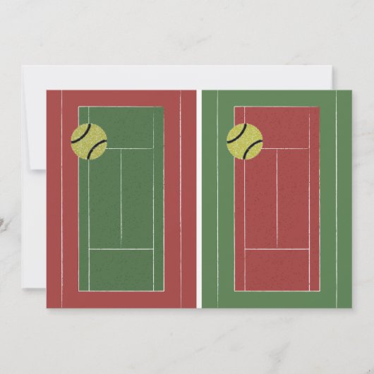 Invitations de courts de tennis (Devant)