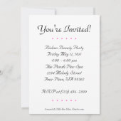 Invitations de coutume de Bichon Frise (Dos)