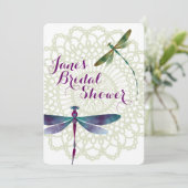 Invitations de coutume de Fête de la mariée de (Debout devant)