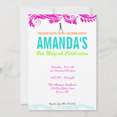 Invitations de couverture du magazine Bat mitzvah (Dos)