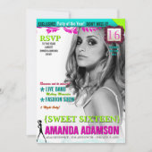 Invitations de couverture du magazine tendance Swe (Devant)