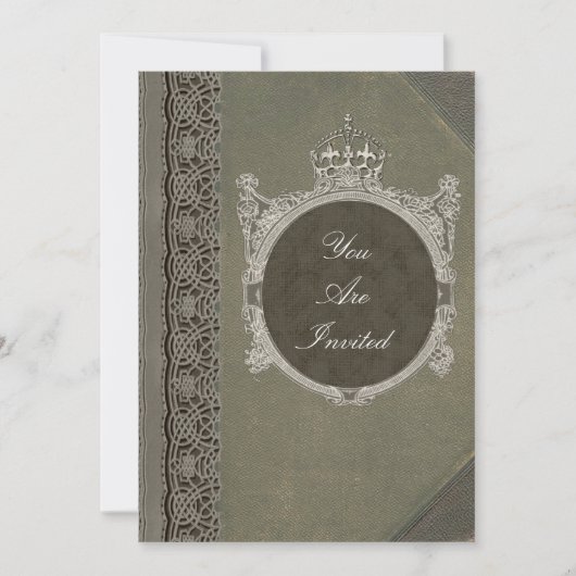 Invitations de couverture médiévale (Devant)