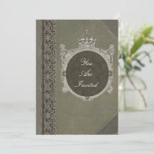 Invitations de couverture médiévale (Debout devant)