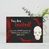 Invitations de crâne bloquées (Debout devant)