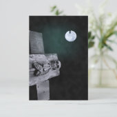 Invitations de crâne de Halloween (Debout devant)