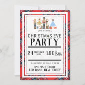 Invitations de craqueurs de Noël personnalisables (Devant)