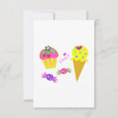 Invitations de crème glacée (Devant)
