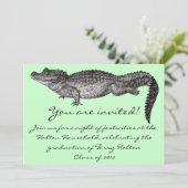Invitations de crocodiles Vintages (Debout devant)