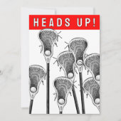 Invitations de crosse (Devant)