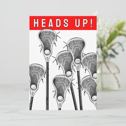 Invitations de crosse (Debout devant)