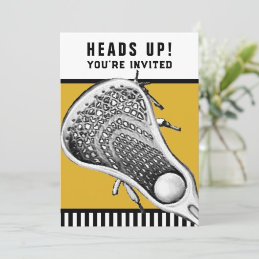 Invitations de crosse (Debout devant)