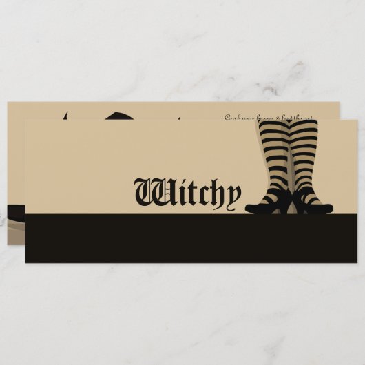 Invitations de cuisine (Devant / Derrière)