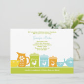 Invitations de cuisine Vintage amusante (Debout devant)