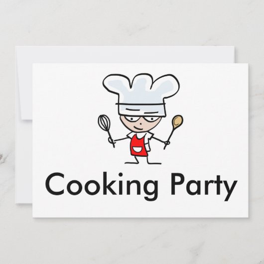 Invitations de Cuisines (Devant)