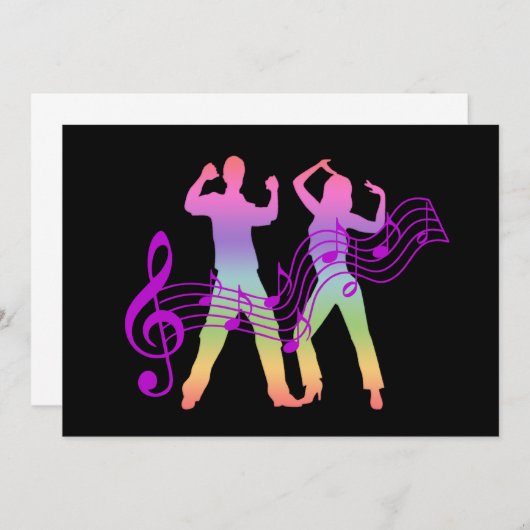 Invitations de danse (Devant / Derrière)