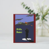 Invitations de danse des années 1940 (Debout devant)