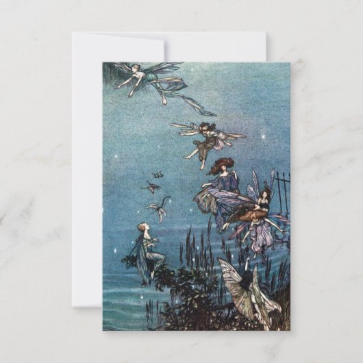 Invitations de danse fée (Devant)