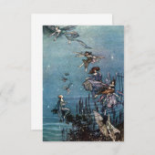 Invitations de danse fée (Devant / Derrière)