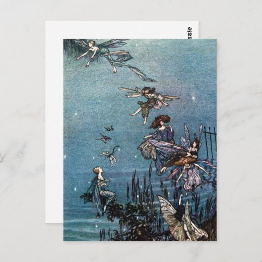 Invitations de danse fée (Devant / Derrière)