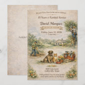 Invitations de David Marquez (Devant / Derrière)