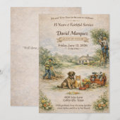 Invitations de David Marquez (Devant / Derrière)
