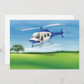 Invitations de débarquement d'hélicoptères (Devant / Derrière)