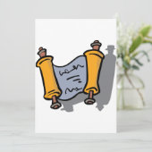 Invitations de défilement Hanoukka (Debout devant)