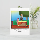 Invitations de dégustation de vin amusantes (Debout devant)