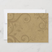 Invitations de dégustation de vin et de fromage (Dos)