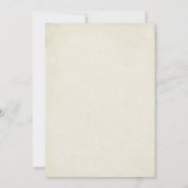 Invitations de dégustation de vins (Vintage) v.3 (Dos)