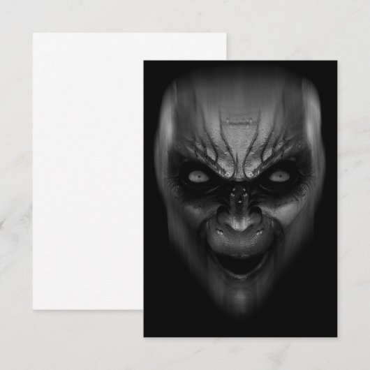 Invitations de Demon Party (Devant / Derrière)