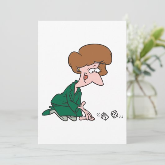 Invitations de dés de femmes (Debout devant)