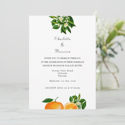 Invitations de destination Mariage Floride (Debout devant)