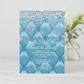 Invitations de Diamond, Pearls et Bling Party (Debout devant)