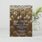 Invitations de Diamond, Pearls et Bling Party (Debout devant)