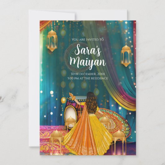 Invitations de Digital Maiyan comme invitations Pi (Devant)