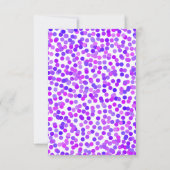 Invitations de dîner de répétition de mariage de (Dos)