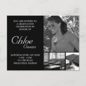 Invitations de diplôme pas chers (Devant)