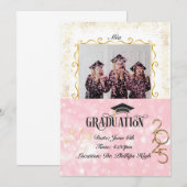 Invitations de diplômes (Devant / Derrière)