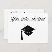 Invitations de diplômes (Devant / Derrière)