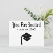 Invitations de diplômes (Debout devant)
