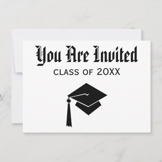 Invitations de diplômes (Devant)