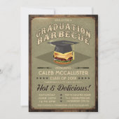 Invitations de diplômes| BBQ Party (Devant)