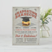 Invitations de diplômes | BBQ Party v.2 (Debout devant)