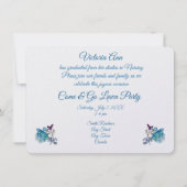 Invitations de diplômes de fille (Dos)