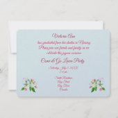 Invitations de diplômes de fille (Dos)